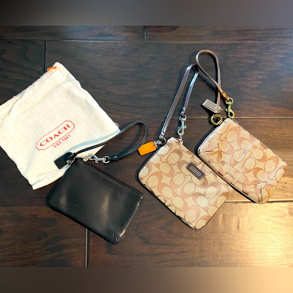 Coach wristlets - never worn/used